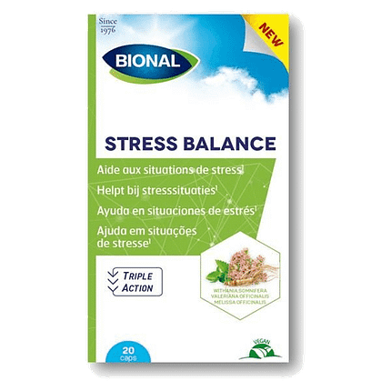 Stress Balance, suplemento alimentar vegan