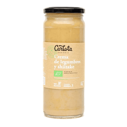 Sopa de Legumes com Cogumelos Shitake, biológico, sem glúten, vegan