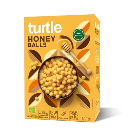 Cereais Honey Balls Alimentação Turtle