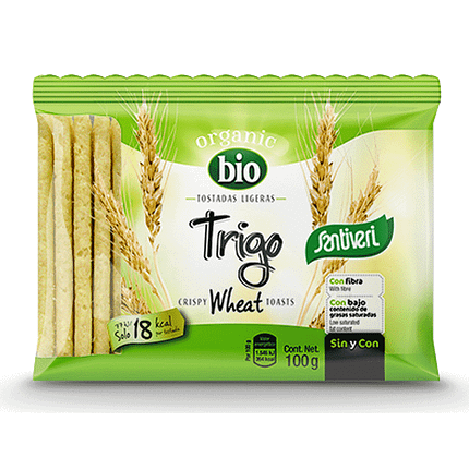Tostas Ligeiras com Trigo Bio