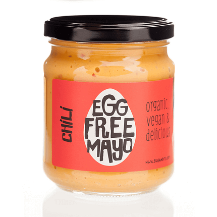 Vegan Mayo com Chili Bio, sem açúcar, sem soja