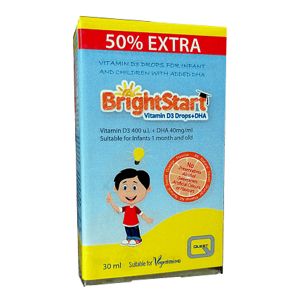 Bright Start Extra Fill, suplemento alimentar vegetariano