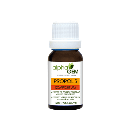 Propolis Compositum Suplemento Alimentar Alphagem Antibiótico Antiviral Antifúngico