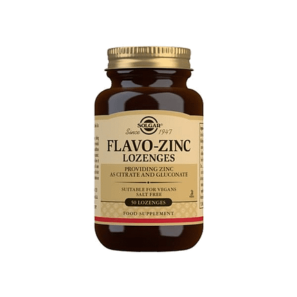 Flavo-Zinc Lozenges, suplemento alimentar vegan