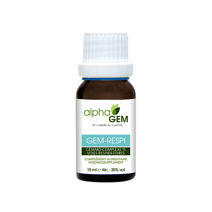 Gem-Respi Complexo 15 Vias Respiratórias Suplemento Alimentar Alphagem