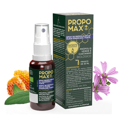 Spray de Própolis Óleos Essenciais Forte Suplemento Alimentar Imunidade