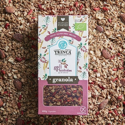 granola goji amendoa miniatura trinca