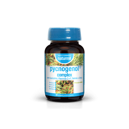 Pycnogenol Complex Suplemento Alimentar Naturmil Antioxidantes