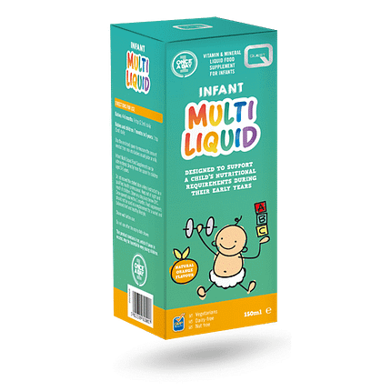 Infant Multi Liquid, suplemento alimentar vegetariano