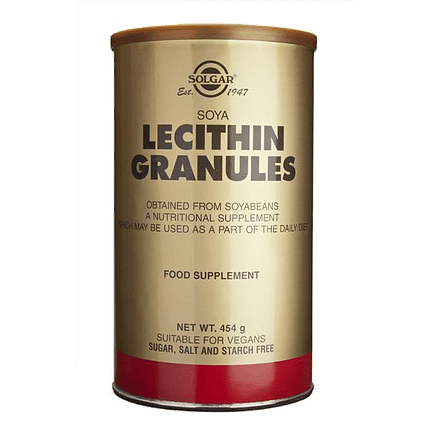 Lecitina Granulada, suplemento alimentar sem açúcar, sem sal, vegan