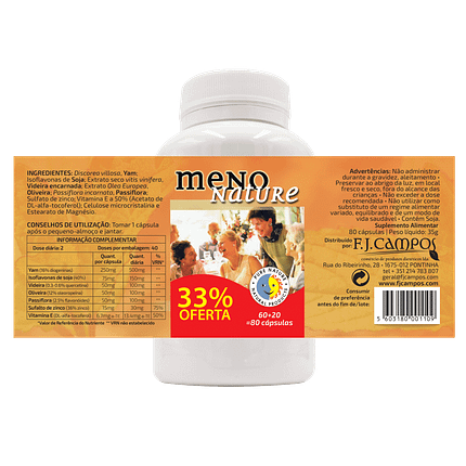 MenoNature, suplemento alimentar