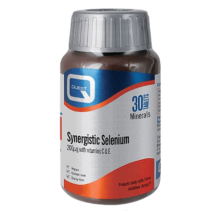 Selénio Sinérgico, suplemento alimentar sem glúten, vegan