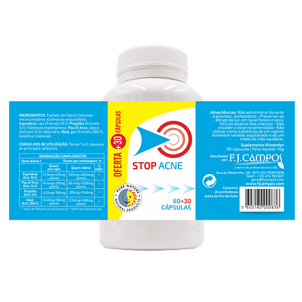 stop acne cápsulas