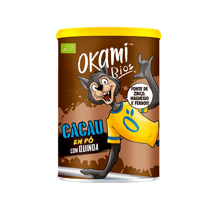 Cacau Kids Instant, biológico, sem glúten, sem lactose