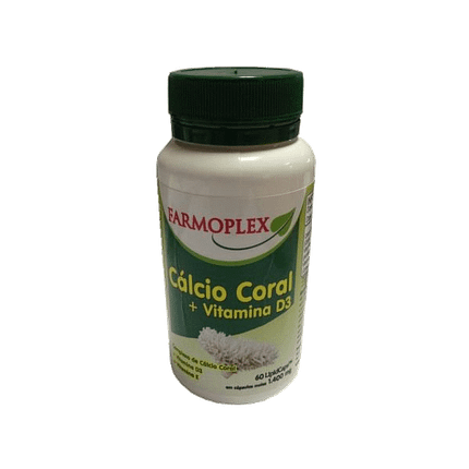 Cálcio Coral + Vitamina D3, suplemento alimentar