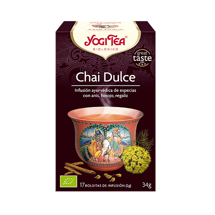 Infusão Chai Doce, biológico