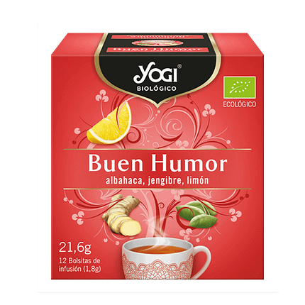Infusão Bom Humor, biológica, sem glúten, vegan
