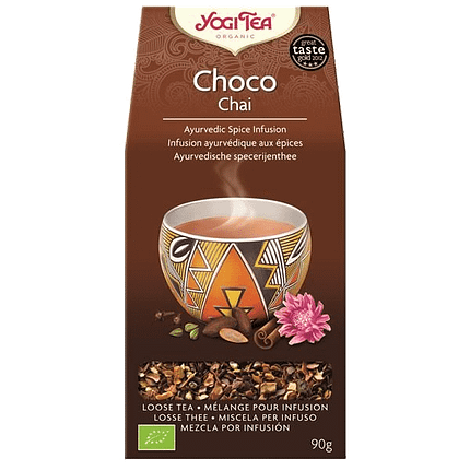 Infusão Choco Chai, biológica, sem glúten, vegan