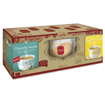 Pack Chávena Clorenta Menta + Gengibre Limão