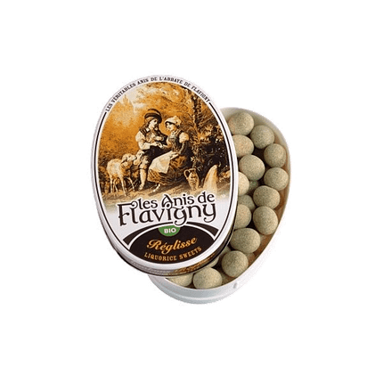 Rebuçados Anis Flavigny Alcaçuz, biológicos