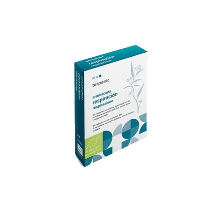 Respiração Aroma Cápsulas, suplemento alimentar biológico