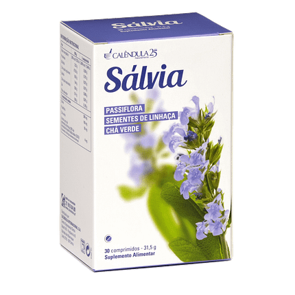 Sálvia, suplemento alimentar