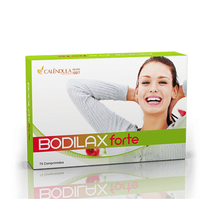 Bodilax Forte, suplemento alimentar sem açúcar, sem glúten, sem lactose, sem soja