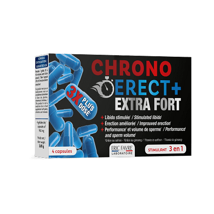 Chronoerect + Extra Fort Les 3 Chênes Suplemento Alimentar Disfunção Eréctil