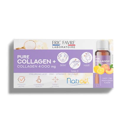 Pure Collagen + Suplemento Alimentar 3 Chênes Cabelo Unha s Pele