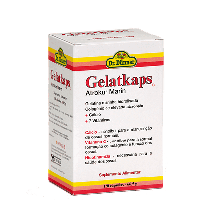 Gelatkaps Atrokur Marin, suplemento alimentar