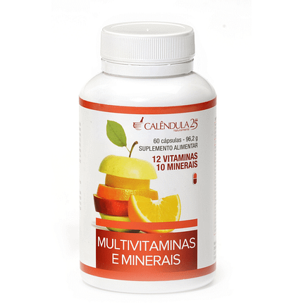 Multivitaminas e Minerais, suplemento alimentar