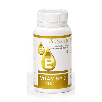 Vitamina E 400UI, suplemento alimentar