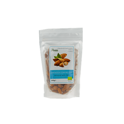 Amêndoa com Pele, biológica