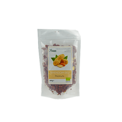 Amendoim com Pele Tostado, biológico