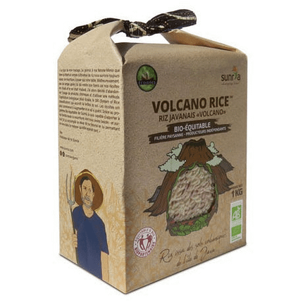 Arroz Javanês Volcano, biológico