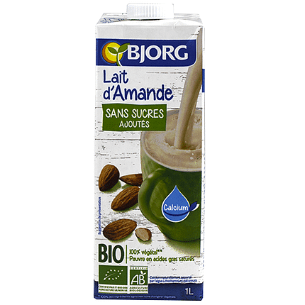 Bebida de Amêndoa Sem Açúcar