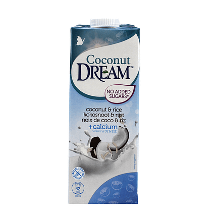 Bebida de Coco Coconut Dream + Cálcio, sem glúten