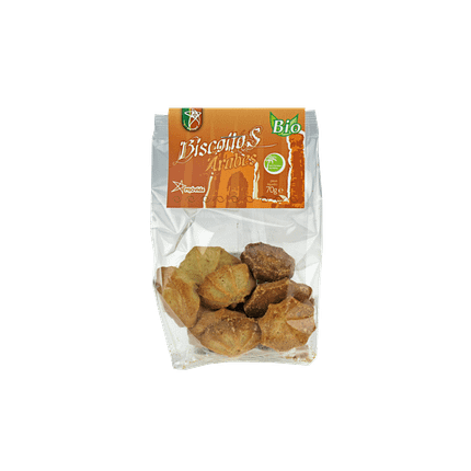 Biscoitos Árabes, com ingredientes biológicos