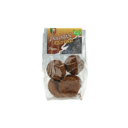 Biscoitos de Alfarroba, com ingredientes biológicos