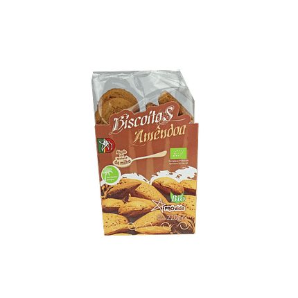 Biscoitos de Amêndoa, com ingredientes biológicos