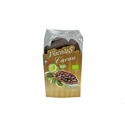 Biscoitos de Cacau, com ingredientes biológicos