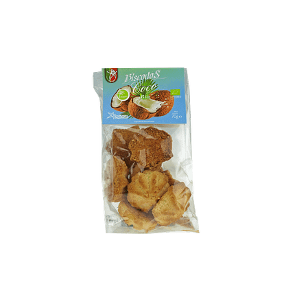 Biscoitos de Coco, com ingredientes biológicos