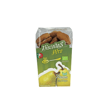 Biscoitos de Pêra, com ingredientes biológicos