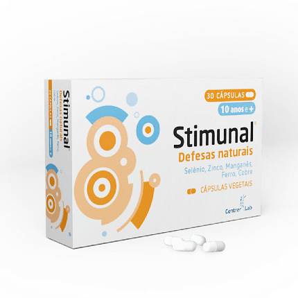 Stimunal Cápsulas Suplemento Alimentar Sistema Respiratório Gripe