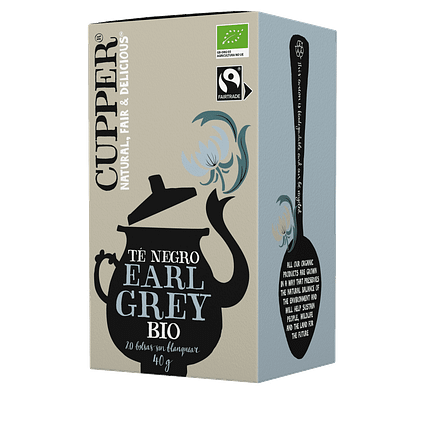 Chá Earl Grey, para infusão, biológico