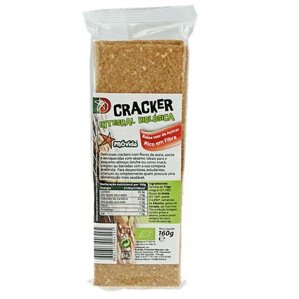 Cracker Integral Próvida BIO 160g