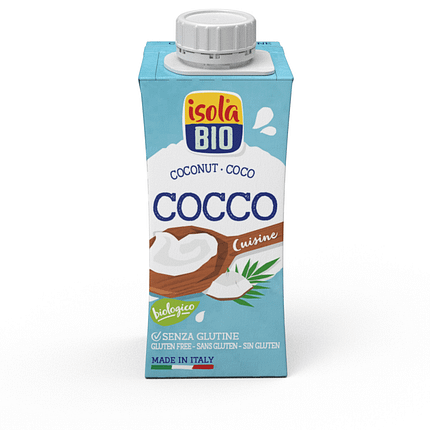Creme de Coco, biológico, sem glúten