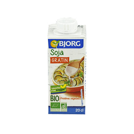 Creme de Soja Gratin, biológico