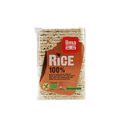 Galetes Finas de Arroz Integral, biológico