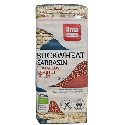 Galetes de Trigo Sarraceno, biológico, sem glúten, vegan